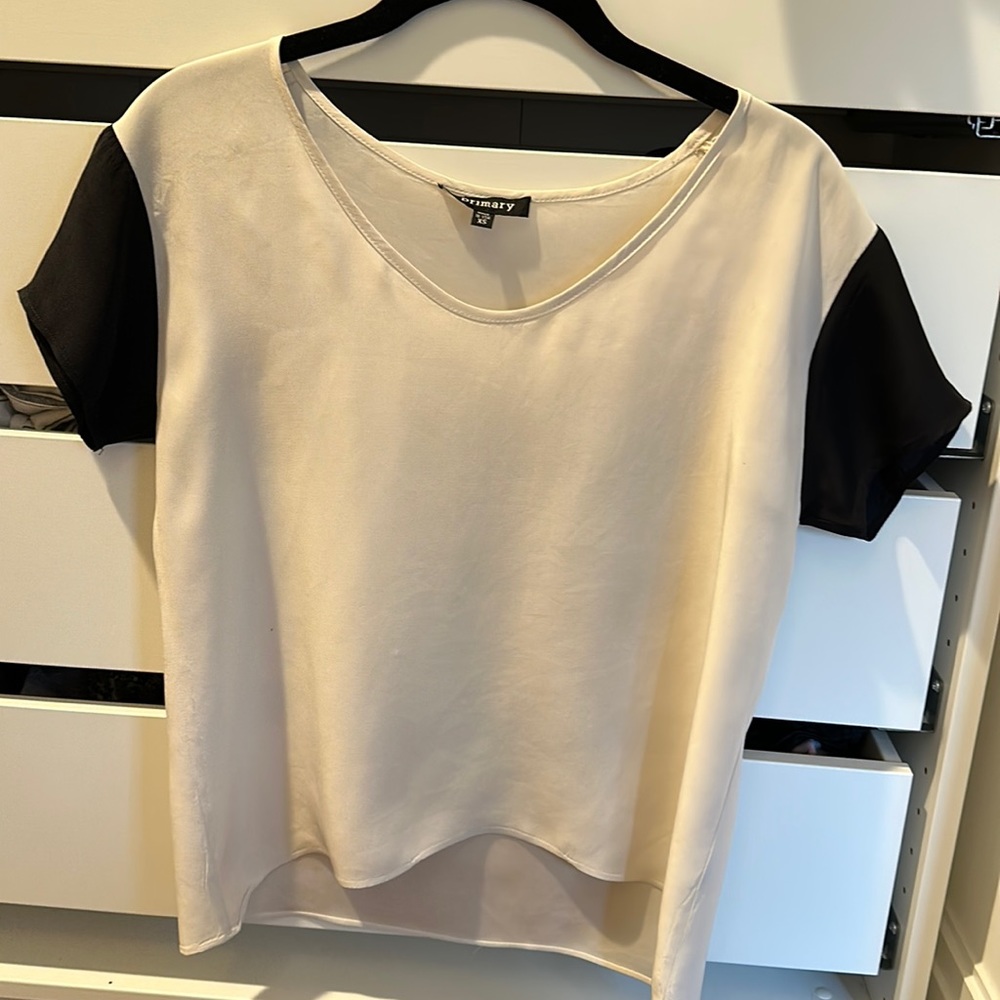 Silky white Blouse